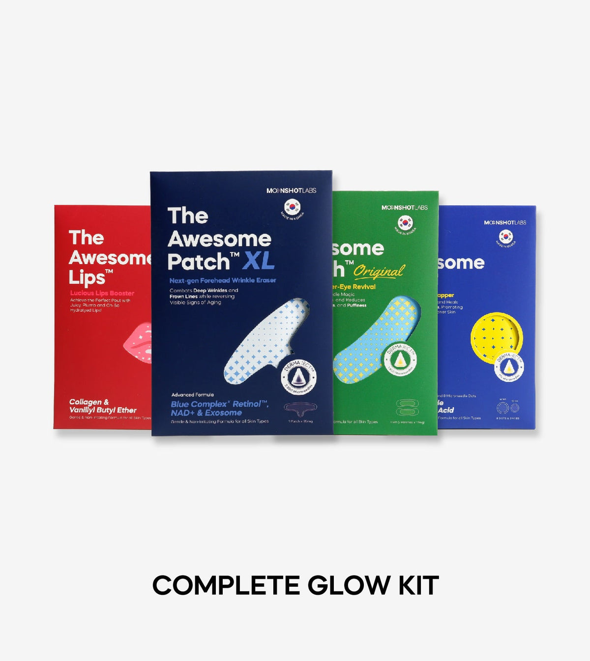 4 Awesome Products (Patch +XL+Dot+Lips) - MoonshotLabs